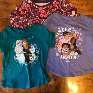 Toddler Girls 4T Long Sleeve Tee Bundle